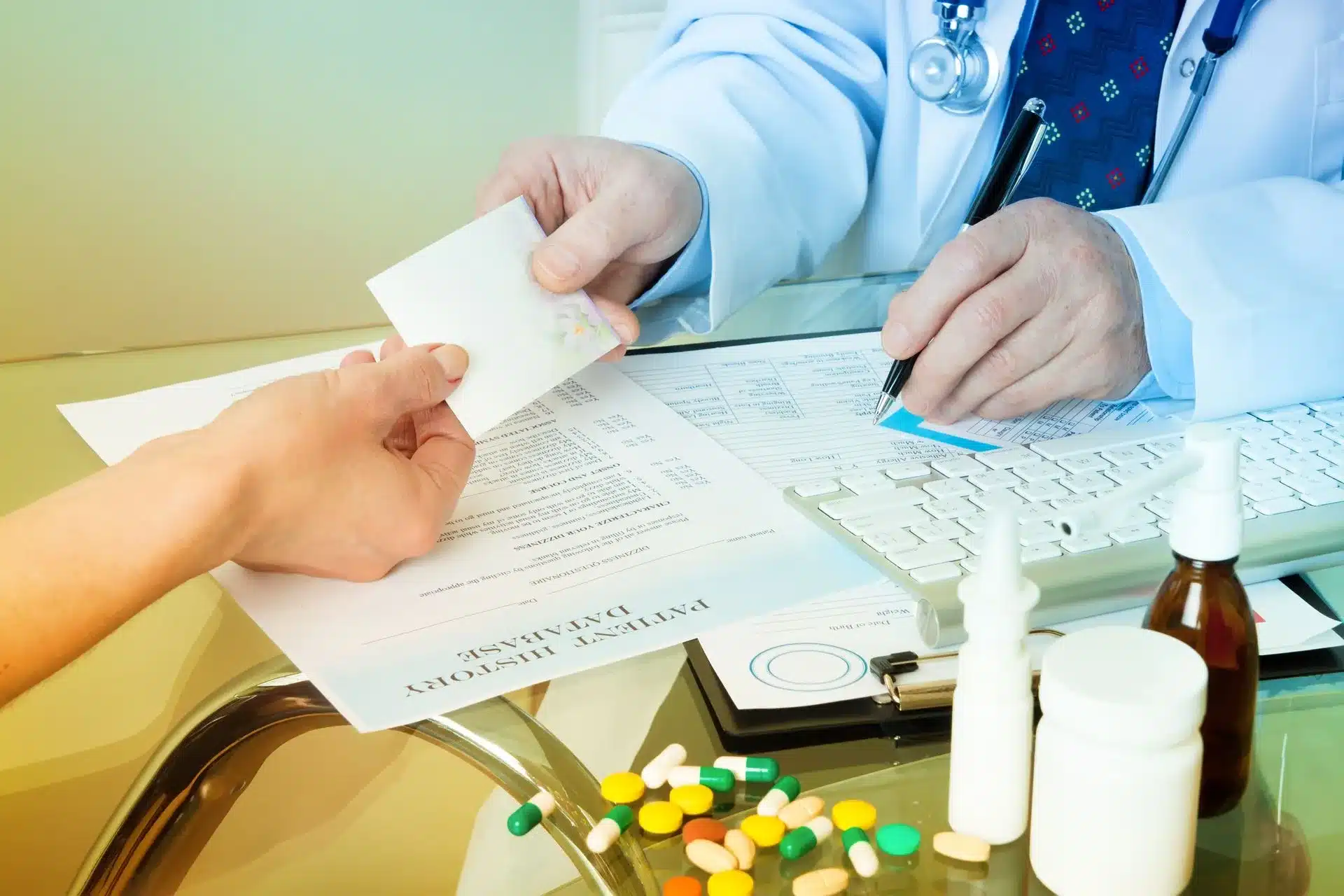 Doctor Gives Recipe Patient